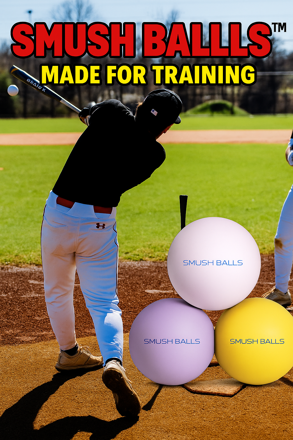 Smushballs Baseball Practice Balls — Multipack