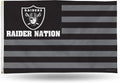 Las Vegas Raiders Premium 3x5 Feet Flag Banner, Team Flag Design, Outdoor Indoor Use, Single Sided