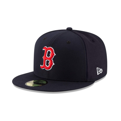 NEW ERA 59FIFTY AUTHENTIC COLLECTION BOSTON RED SOX ON-FIELD GAME HAT - NAVY 70331911
